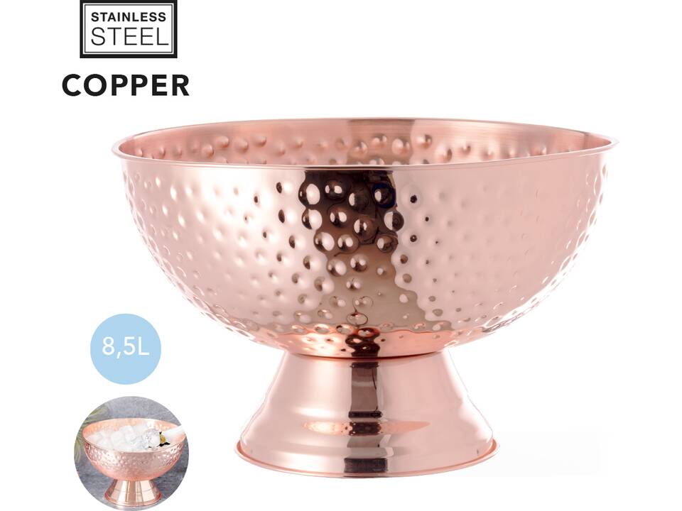 Copper Champagnekoeler - 8,5L