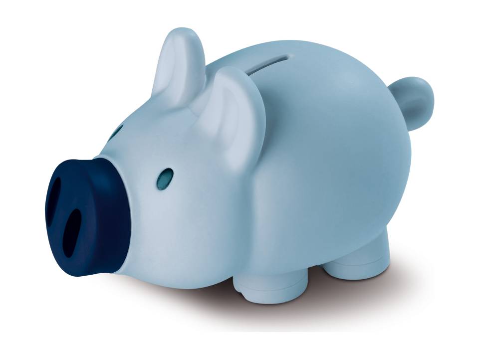 piggy blauw