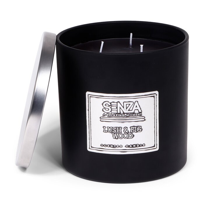 24441 Scented Candle Lush Figwood Large kaars 2