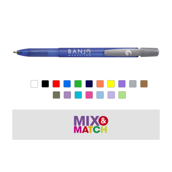 Pen Bic Media Clic grip balpen