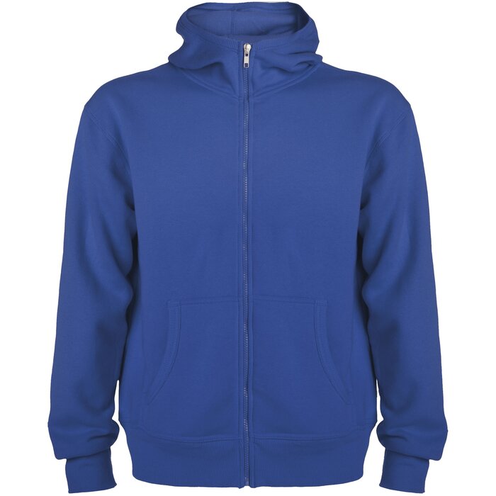 Roly Montblanc unisex hoodie met volledige rits