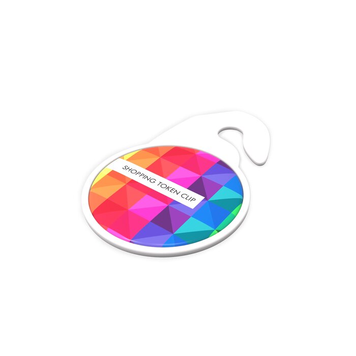 Shopping Token Clip