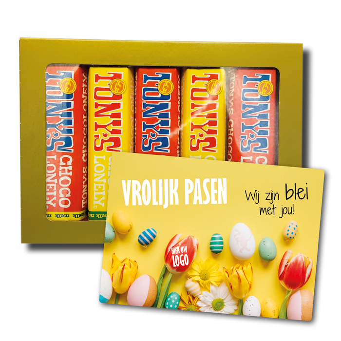 Tony's Chocolonely 5-pack mini-proeverij bedrukken