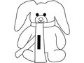 Plush rabbit 1