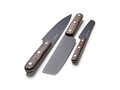 Orrefors Jernverk knife set wood set of 3