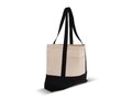 Beach bag cotton canvas OEKO-TEX® 280g/m² 42x10x30cm 1