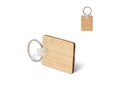 Keyring Bamboo rectangular