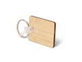 Keyring Bamboo rectangular