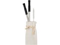 Lena reusable stainless straw set 3