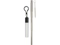 Zeya reusable stainless steel straw keychain 5