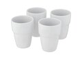 Staki 4-piece 280 ml stackable mug gift set 4