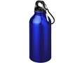 Oregon 400 ml RCS certified recycled aluminium water bottle with carabiner 8