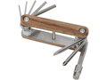 Fixie 8-function wooden bicycle multi-tool