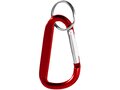 Timor recycled aluminium carabiner keychain 2