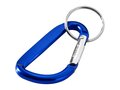 Timor recycled aluminium carabiner keychain 3