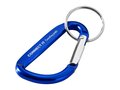 Timor recycled aluminium carabiner keychain 4