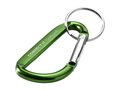 Timor recycled aluminium carabiner keychain 7