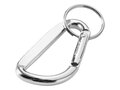 Timor recycled aluminium carabiner keychain 9