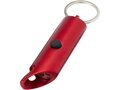 Flare RCS recycled aluminium IPX LED light and bottle opener with keychain 4