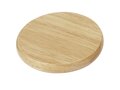 Scoll wooden coaster with bottle opener