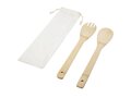 Endiv bamboo salad spoon and fork