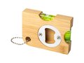 Levo bamboo bottle opener with level