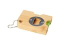 Levo bamboo bottle opener with level 4