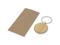 Nino bamboo round keychain 5