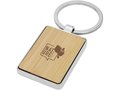 Neta bamboo rectangular keychain 2