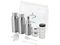 Frankfurt airline approved alu travel bottle set 5