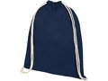 Oregon 140 g/m² cotton drawstring backpack 21