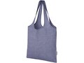 Pheebs 150 g/m² recycled cotton trendy tote bag 7L