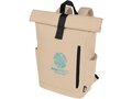 Byron 15.6" GRS RPET roll-top backpack 18L 21