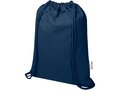 Oregon Blend 140 g/m² GRS recycled drawstring bag 5L 15