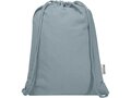 Oregon Blend 140 g/m² GRS recycled drawstring bag 5L 22