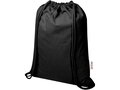 Oregon Blend 140 g/m² GRS recycled drawstring bag 5L 25