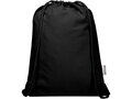 Oregon Blend 140 g/m² GRS recycled drawstring bag 5L 27