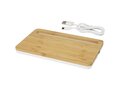 Medake 10W bamboo desktop wireless charger 5