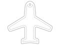 RFX™ plane reflective PVC hanger 7