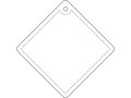 RFX™ diamond reflective PVC hanger small 3