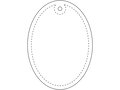 RFX™ oval reflective PVC hanger 2