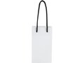 Handmade integra paper bag with plastic handles - small 10