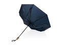 21" Impact AWARE™ RPET 190T bamboo auto open-close umbrella 9