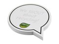 Sticky-Mate® speech bubble-shaped recycled sticky notes