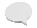 Sticky-Mate® speech bubble-shaped recycled sticky notes 3