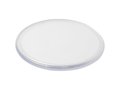 Ellison round plastic coaster with paper insert 4