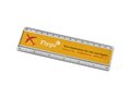 Ellison 15 cm plastic ruler with paper insert