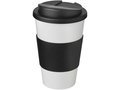 Americano® 350 ml tumbler with grip & spill-proof lid