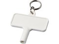 Largo plastic radiator key with keychain