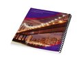 Desk-Mate® A4 spiral notebook with printed back cover 17